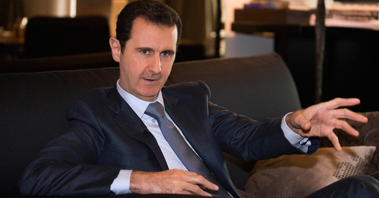 Assad wants to negotiate with Syrians, not with foreign...