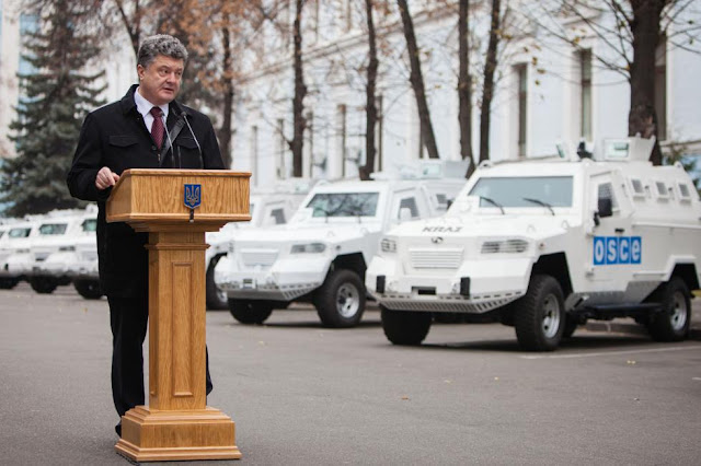 A Desperate Poroshenko Begs the West for more...