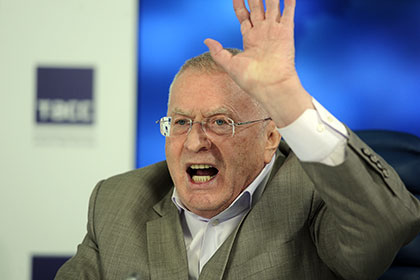 Zhirinovsky proposes to drop a nuclear bomb on the Strait...