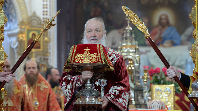 Patriarch Kirill addresses Russian Orthodox believers on...