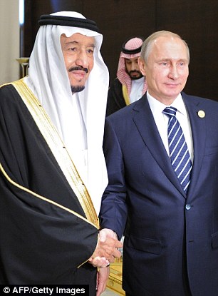 The Russian President was also feted by Saudi King Salman bin Abdulaziz Al Saud during a meeting on the sidelines of the G20 summit in Antalya