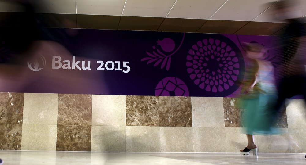 Putin Arrives in Baku to Attend First European Games...