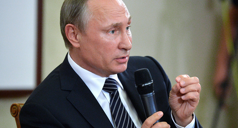 Vladimir Putin Speaks to Journalists Following G20 Summit...
