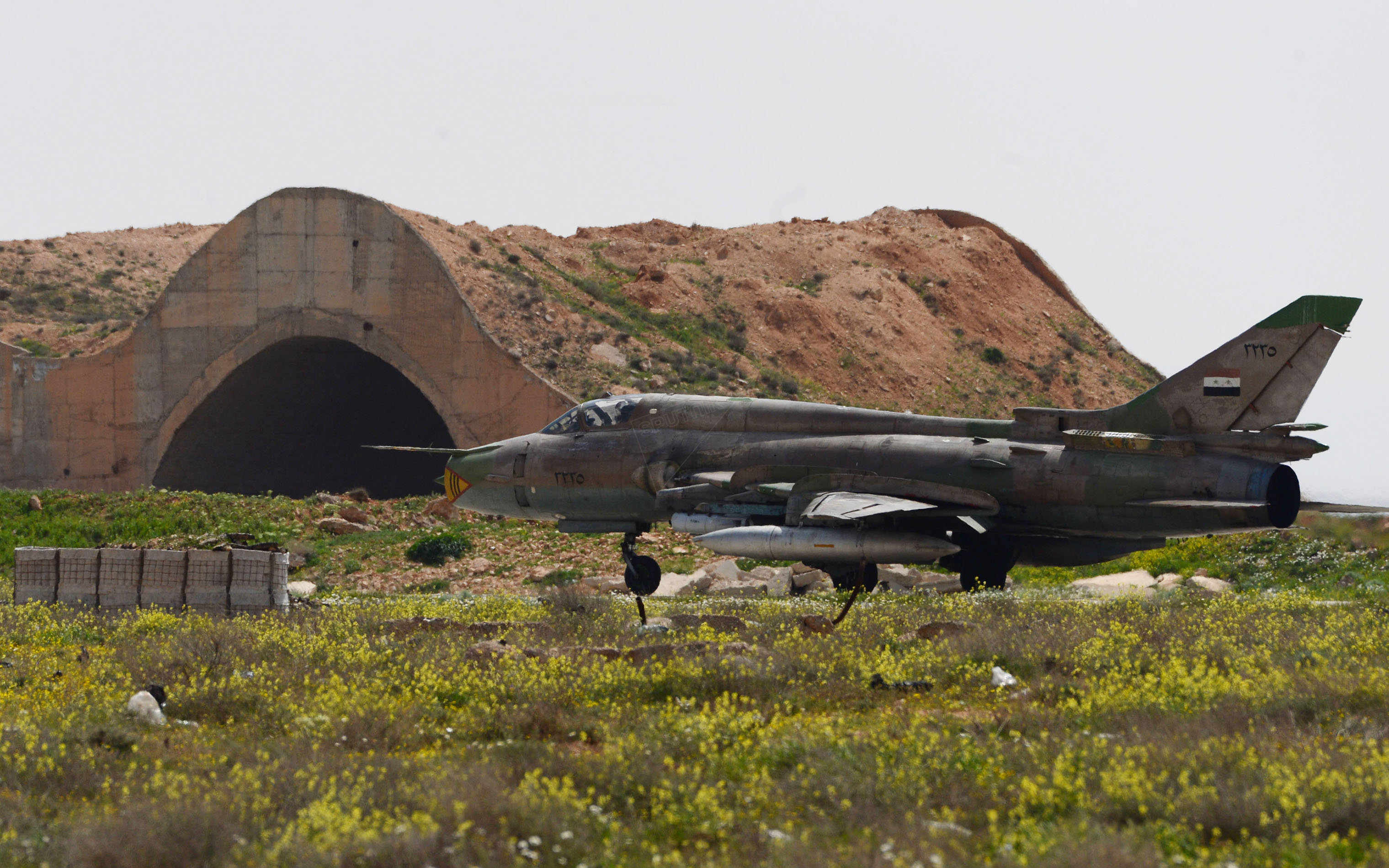 Syrian Air Forces resume flights from Shayrat Air Base Syrian Air Forces resume flights from Shayrat Air Base