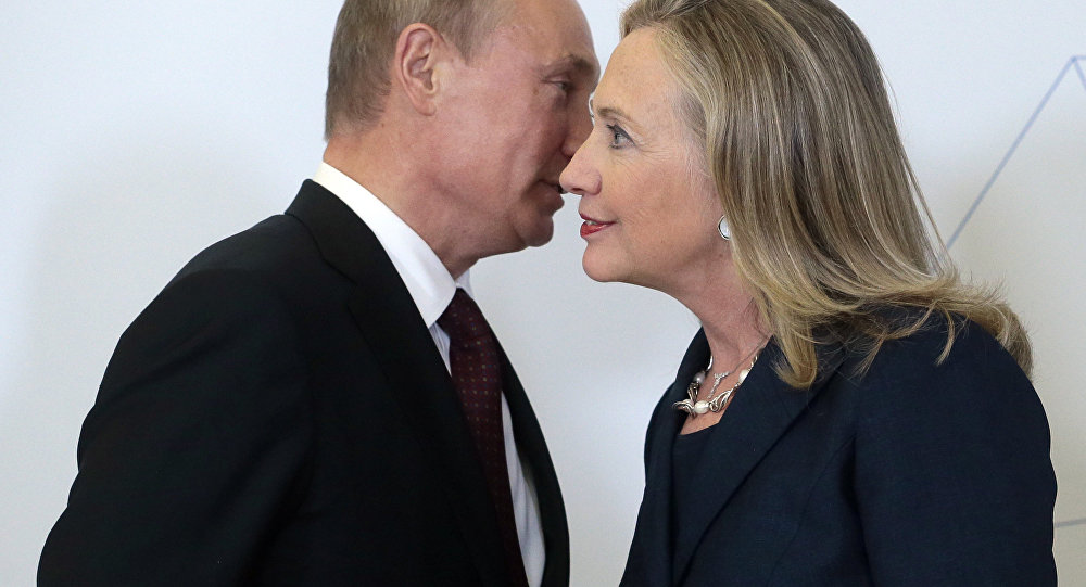 Clinton Foundation Invited ‘Manspreading’ Putin to New...