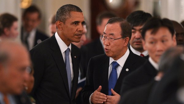 UN Chief Speaks at G20 Dinner for Peaceful Syria Solution