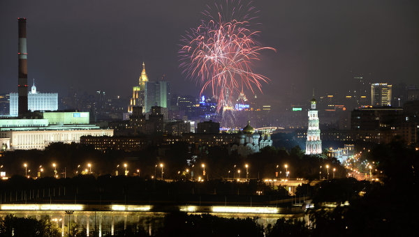 1.5 Million Celebrated Moscow City Day - Police