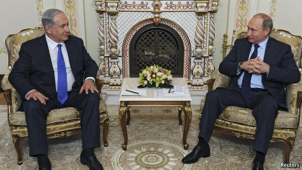 Russia and Israel cosy up over Syria