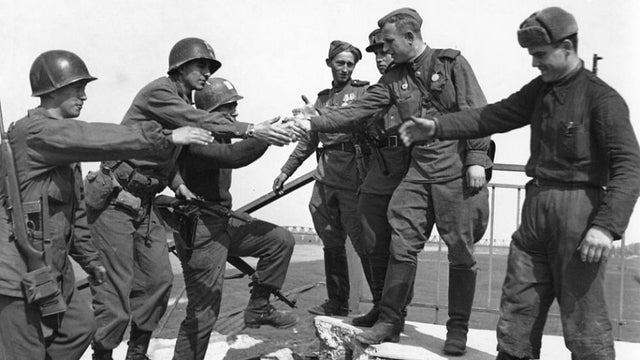 Take time to remember the handshake that changed the...