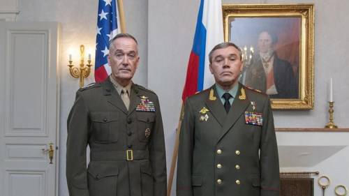 Heads of Russian and American Militaries Meet in Neutral...