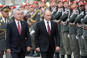 Russian President Vladimir Putin during a state visit to Austria on June 24, 2014. (Official Russian government photo)
