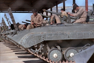 Image: MEK terrorists in Iraq, 1997. Saddam Hussein used MEK terrorists to wage proxy war on Iran. Ironically despite accusing Hussein of state-sponsored terrorism for just such a policy, the US eagerly inherited the terrorist organization and has since then aspired to use MEK in a similar fashion.