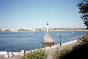 Russian naval base in Sevastopol in Crimea. (Photo by Natylie Baldwin)