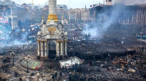 Maidan Square in Kyiv, Feb 19, 2014 (Andrey Stenin, Sputnik)
