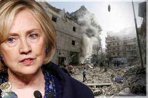 Hillary Clinton and Libya (image from Salon.com)