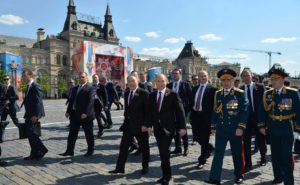 Russian President Vladimir Putin after the military parade on Red Square, May 9, 2016 Moscow. (Photo from: https://en.kremlin.ru)