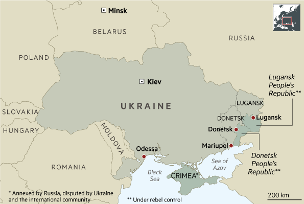 Ukraine map