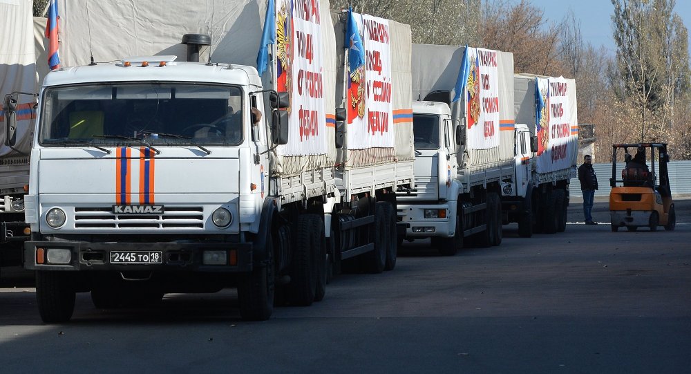 Eighth Russian Humanitarian Convoy Planned for Ukraine