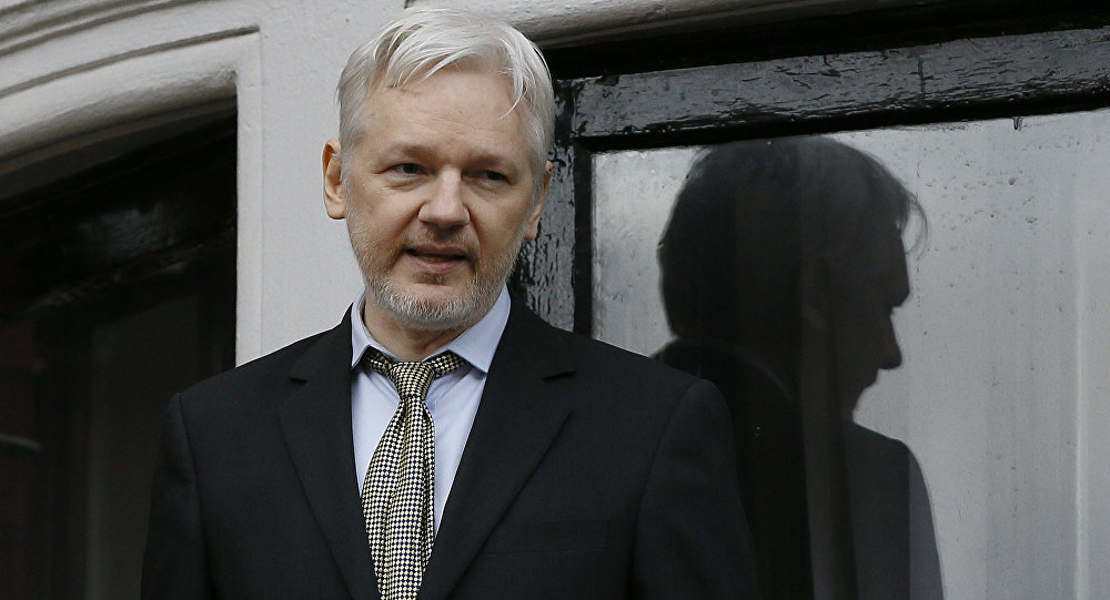 Assange Denies Russian Involvement in DNC Email Leaks,...