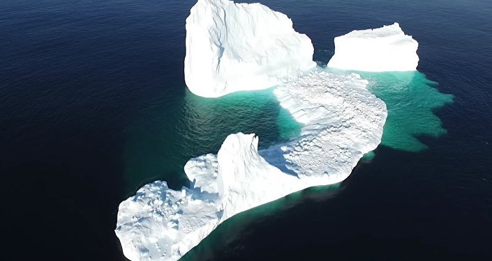 NL Aerial - Iceberg in Ferryland NL Aerial - Iceberg in Ferryland