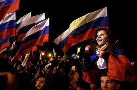Crimea Celebrates Landslide Vote to Join Russia