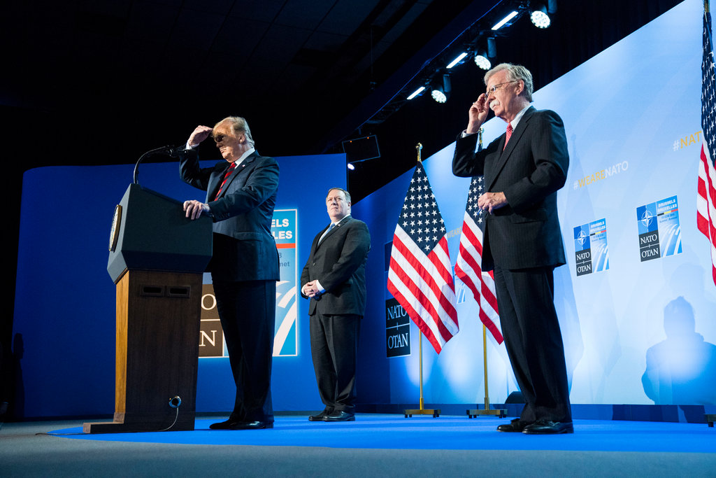 Trump Discussed Pulling U.S. From NATO, Aides Say Amid...