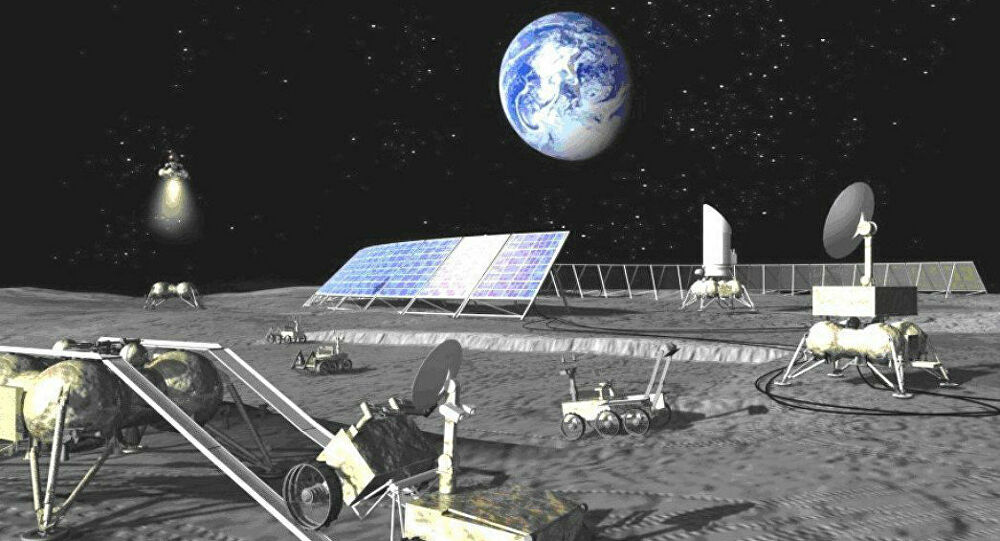 'Race' for Moon & Mars May Develop Between US-Led Bloc...