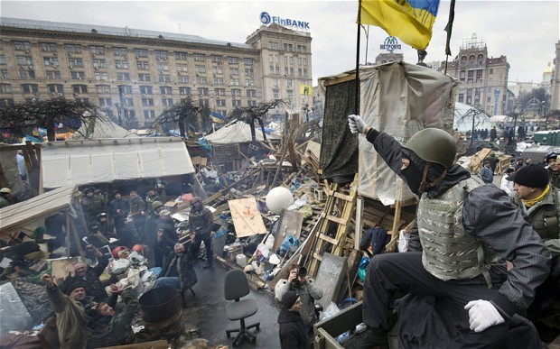 Ukrainian revolution: `It is vital the West works with...