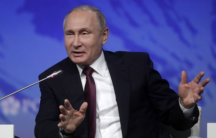 Putin blasts US for its stance on sanctions