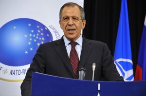 Russian Foreign Minister Sergey Lavrov.