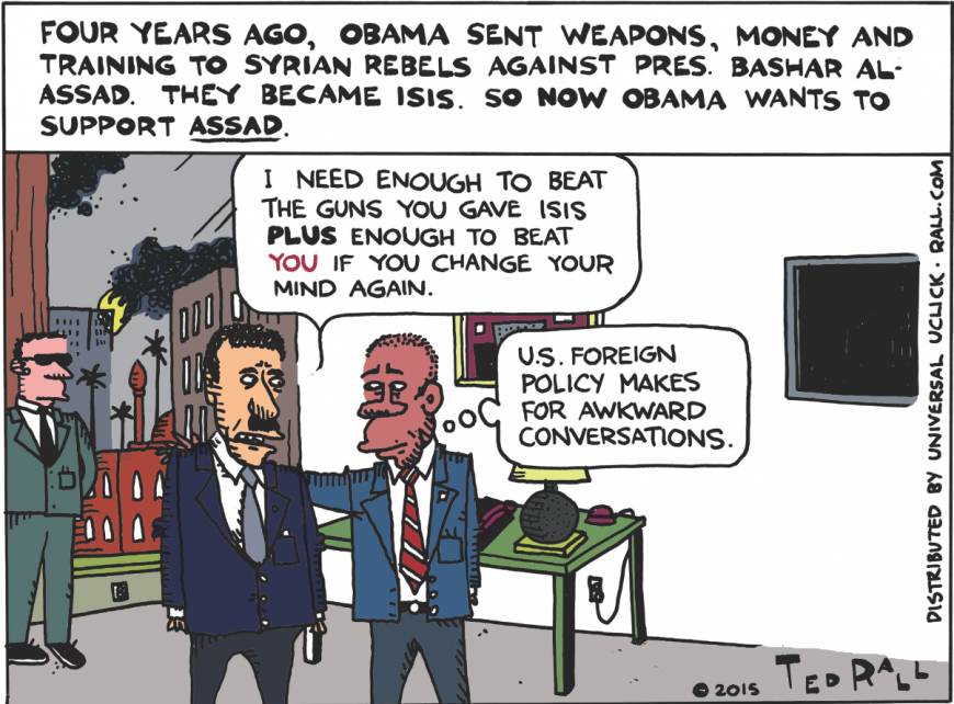 U.S. foreign policy founders on ignorance and arrogance