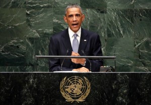 U.S. President Obama speaks to UN General Assembly on Sept. 24, 2014 (Richard Drew, AP)