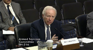 Joseph I Lieberman_USA_Armed Services Committee_LD
