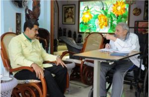 Maduro visits Fidel after Raul awarded him Cuba's highest honors. A message to Caracas and to Washington? Fidel, as sly and skilled as he ever was.