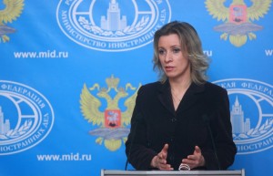 Russian Foreign Ministry official spokeswoman Maria Zakharova (Sergei Fadelchev, TASS)