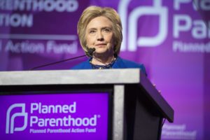 Former Secretary of State Hillary Clinton speaking at Planned Parenthood Action Fund membership event at the Washington Hilton on June 10, 2016. (Photo by Lorie Shaull, Wikipedia)